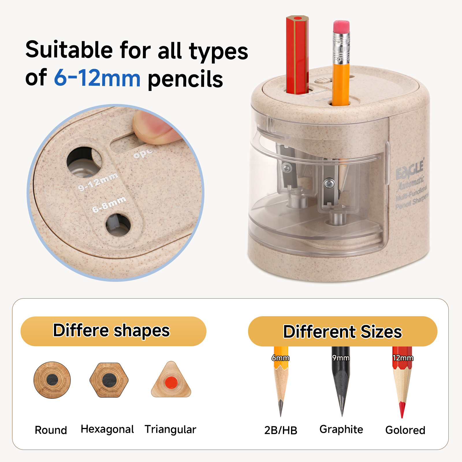 Автоматическая электрическая т – обзор и цена Electric Pencil Sharpener Usb