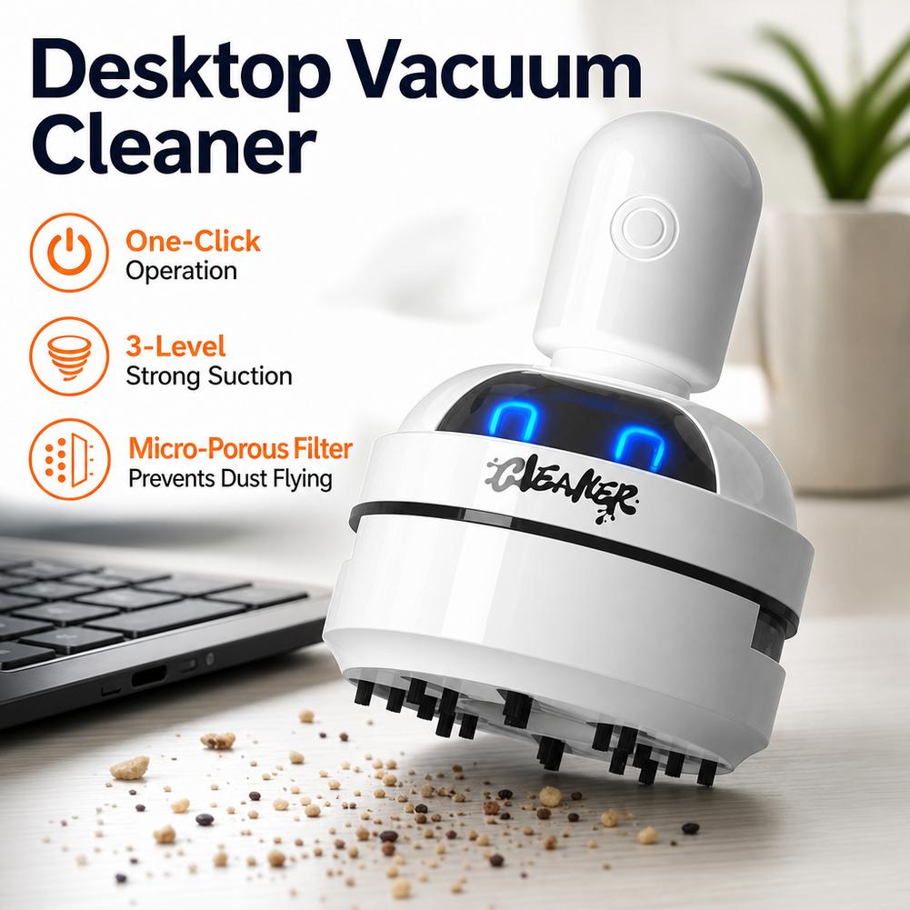 Настольный пылесос с USB-заряд – обзор и цена Mini Desktop Vacuum Cleaner For Eraser Dust