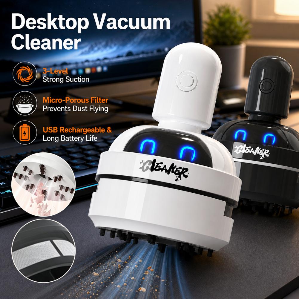 Настольный пылесос с USB-заряд – обзор и цена Mini Desktop Vacuum Cleaner For Eraser Dust