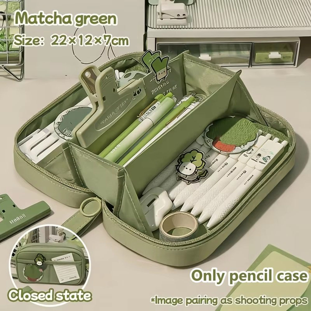 Вместительный пенал-органайзер – обзор и цена Aesthetic Large Pencil Case Pouch