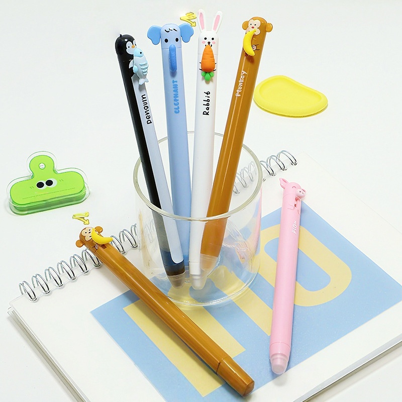 Новые стираемые ручки-кликеры  – обзор и цена Retractable Eraser Pen Click
