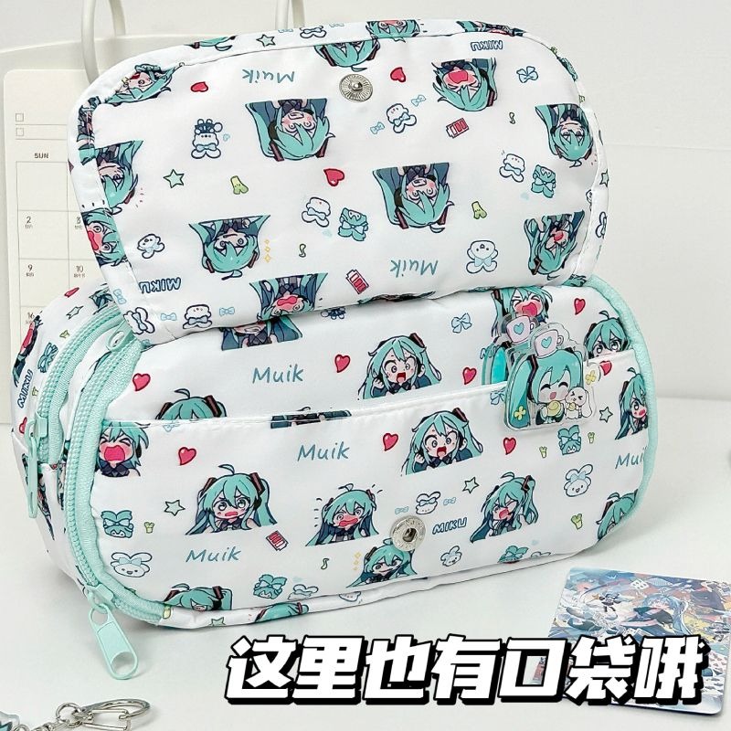 Пенал Hatsune Miku с милым мул – обзор и цена Aesthetic Large Pencil Case Pouch