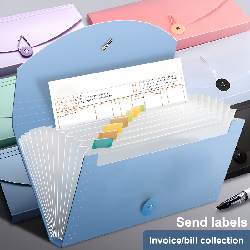 13-карманный расширяющийся орг – обзор и цена Expandable Accordion File Folder 13 Pockets