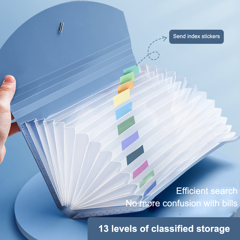 13-карманный расширяющийся орг – обзор и цена Expandable Accordion File Folder 13 Pockets